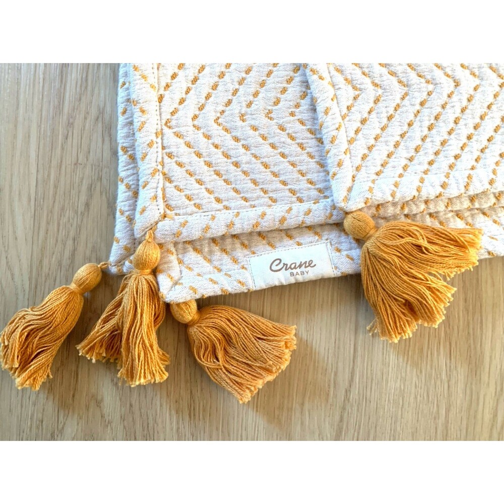 Baby blanket luxe CRANE BABY Marigolds